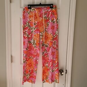 Lilly Pulitzer Linen Blend Pants